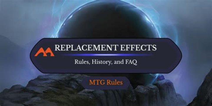 Can you stack replacement effects MTG?