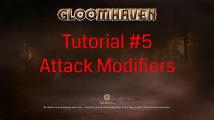 How do rolling modifiers work Gloomhaven?
