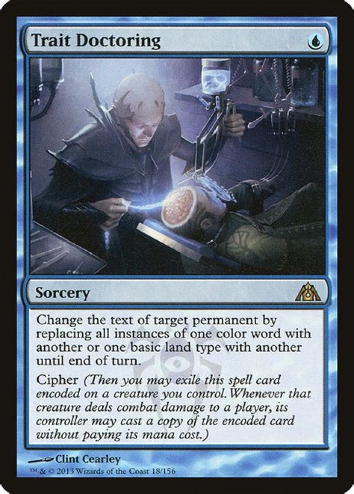 How does Trait Doctoring work mtg?
