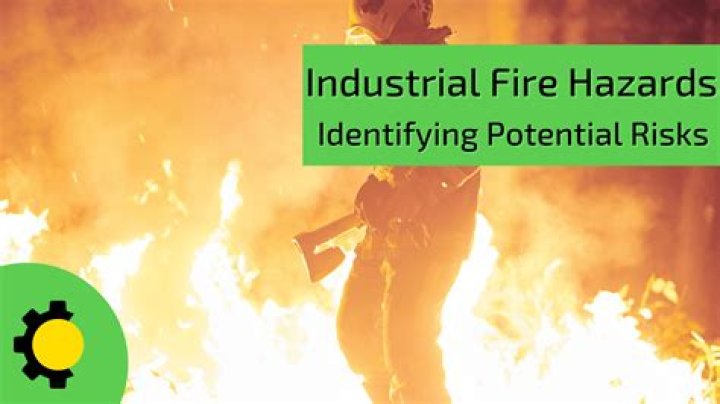 What are fire risks in a warehouse?
