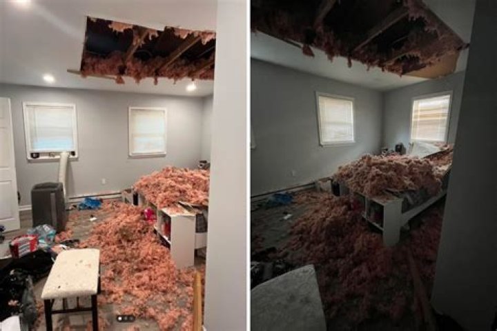What happens if your ceiling collapses?