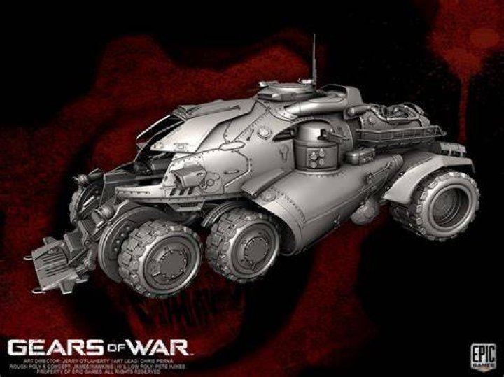 Where is the APC in Gears of War?